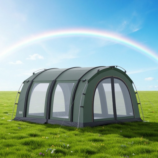 Grassy Field with Rainbow - 무료 다운로드 가능한 Natural Scenery