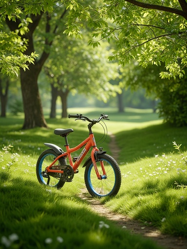 봄의 녹색 잔디밭과 나무 - 무료 다운로드 가능한 자연