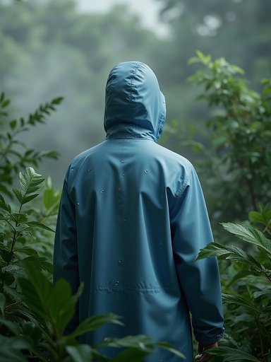 早朝の霧の庭 - 무료 다운로드 가능한 自然