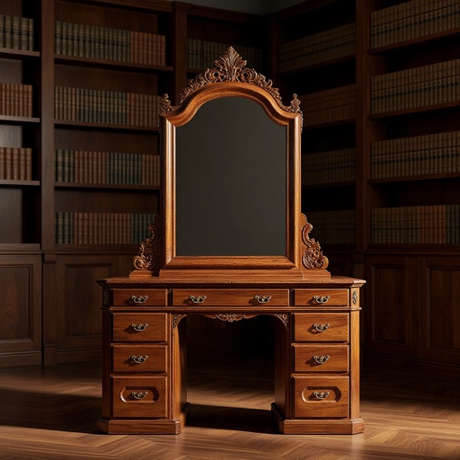 クラシック図書館 - 무료 다운로드 가능한 インテリア