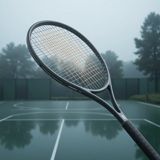 안개 낀 아침 테니스 코트 - 무료 다운로드 가능한 스포츠 장소