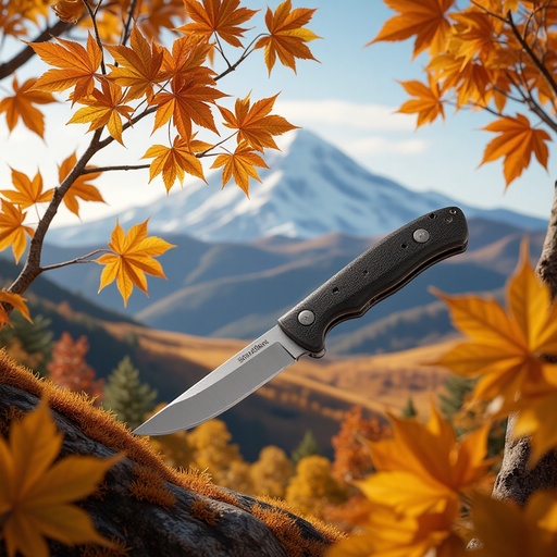 Mountain with Autumn Maple Leaves - 무료 다운로드 가능한 Nature Background