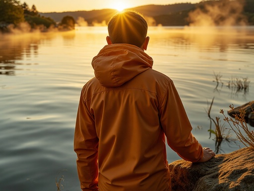 Golden Sunset Lake - 무료 다운로드 가능한 Natural Scenery