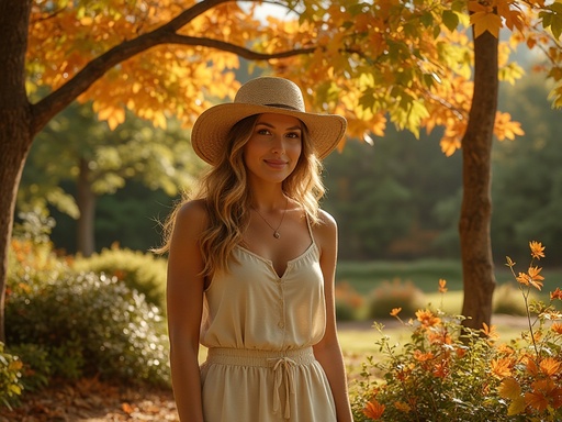 Sunlit Autumn Garden - 무료 다운로드 가능한 Garden