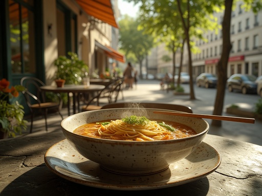 파리 카페 테라스 - 무료 다운로드 가능한 도시 풍경