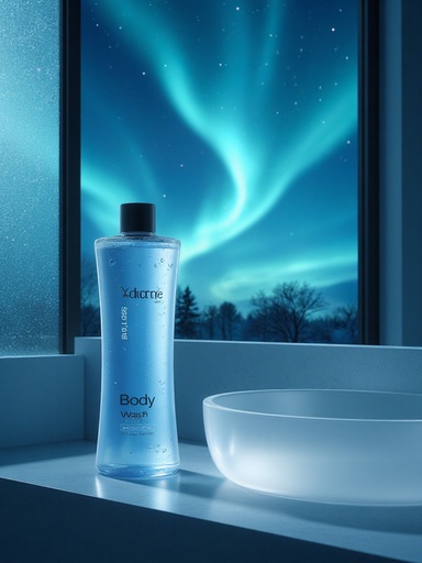 오로라가 비치는 욕실 창문 - 무료 다운로드 가능한 실내