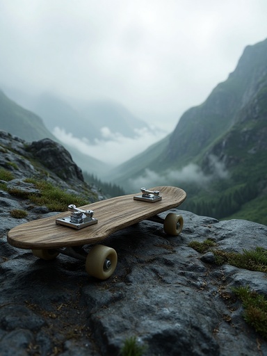 霧に包まれた山岳の谷 - 무료 다운로드 가능한 自然風景