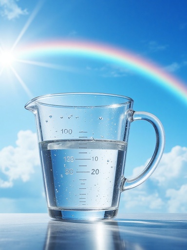 Bright Sky with Naturally Scattered Rainbow - 무료 다운로드 가능한 Nature