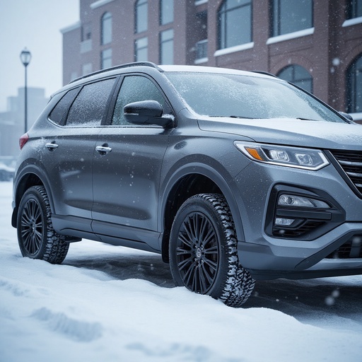 눈 덮인 거리 - 무료 다운로드 가능한 겨울 풍경