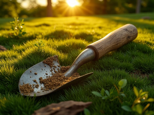 Golden Sunset on Lush Grass - 무료 다운로드 가능한 Nature