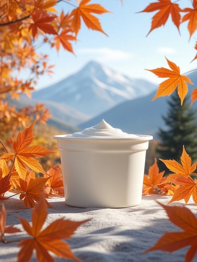 Autumn Maple Leaves and Mountain Landscape - 무료 다운로드 가능한 Natural Scenery