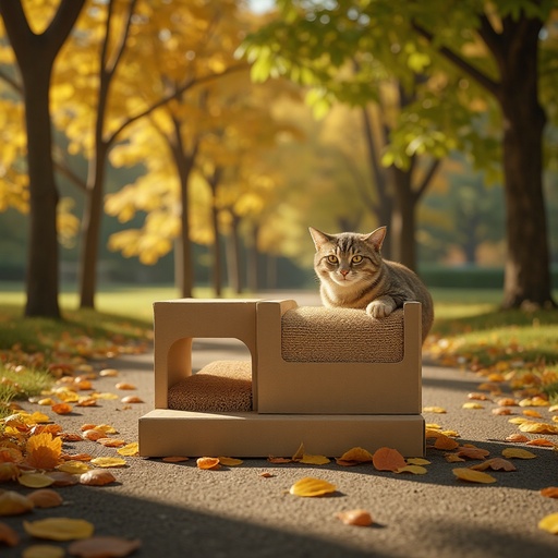 Autumn Park Path - 무료 다운로드 가능한 Nature