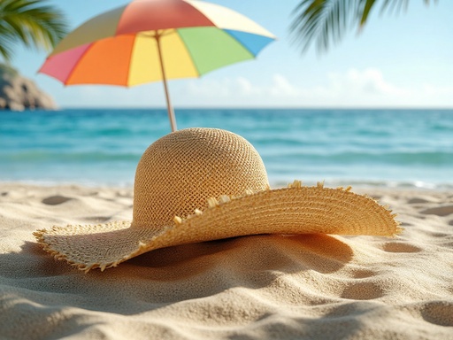 Sunlit Beach - 무료 다운로드 가능한 Beach