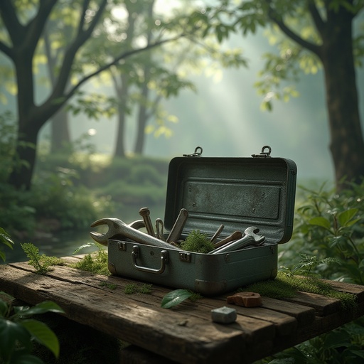 霧の朝の森 - 무료 다운로드 가능한 自然