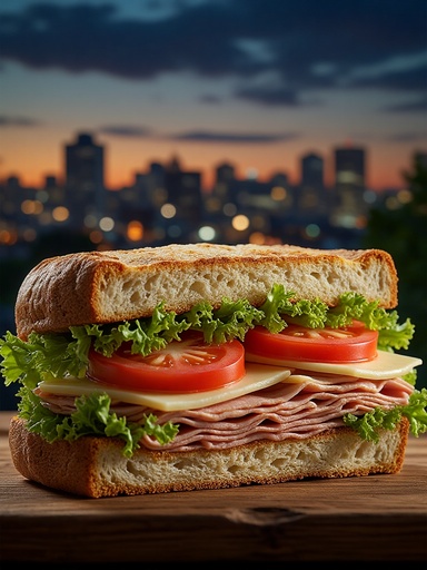 황혼 도시 풍경 - 무료 다운로드 가능한 도시 풍경