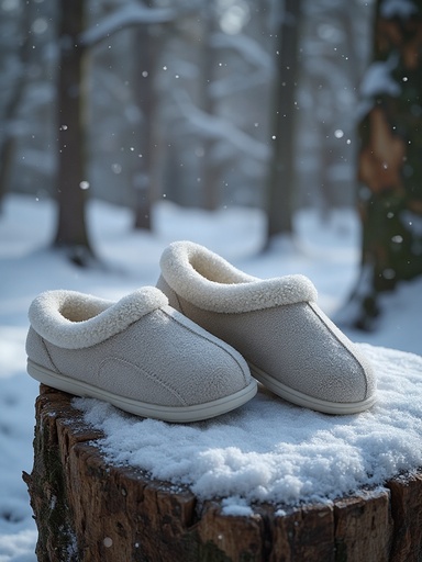 静かな冬の森の空き地 - 무료 다운로드 가능한 自然