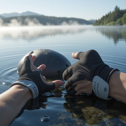 Misty Lakeside Morning - 무료 다운로드 가능한 Natural Scenery