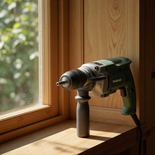 Wooden Windowsill with Morning Sunlight - 무료 다운로드 가능한 Interior