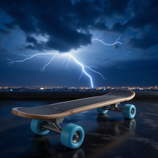 번개가 치는 밤하늘 - 무료 다운로드 가능한 자연 경관