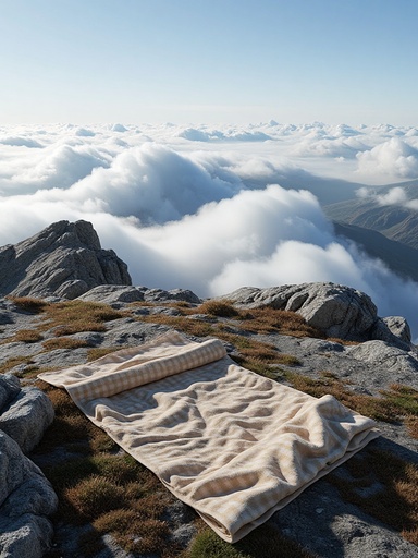 Rocky Mountain Summit with Billowing Clouds - 무료 다운로드 가능한 Mountain Background