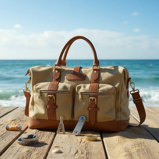 Sun-baked Wooden Dock and Clear Ocean - 무료 다운로드 가능한 Beach Landscape