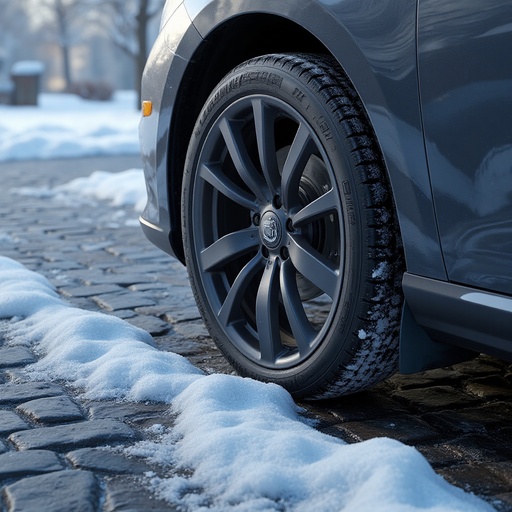 눈 덮인 자갈길 - 무료 다운로드 가능한 겨울 풍경