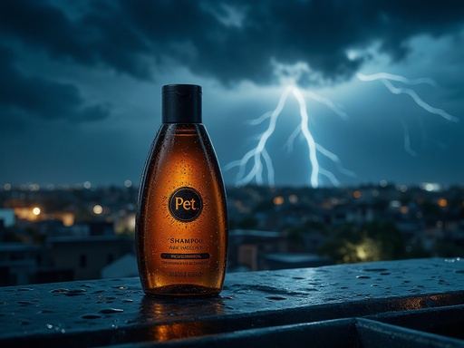 어두운 폭풍우 하늘과 도시 불빛 - 무료 다운로드 가능한 도시 풍경