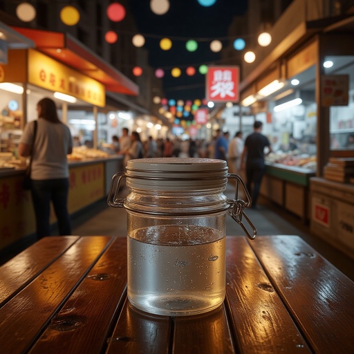 Vibrant Night Market - 무료 다운로드 가능한 Market Background