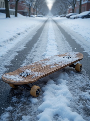 Snow-Covered Street - 무료 다운로드 가능한 Winter Street