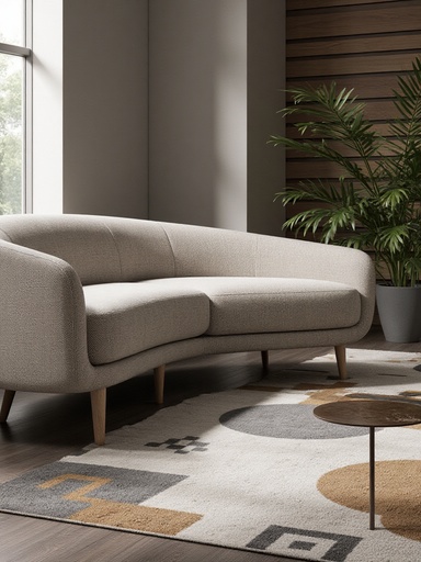 幾何学模様のラグ - 무료 다운로드 가능한 インテリアデザイン