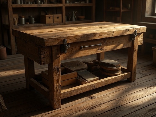 빈티지 작업장 - 무료 다운로드 가능한 실내