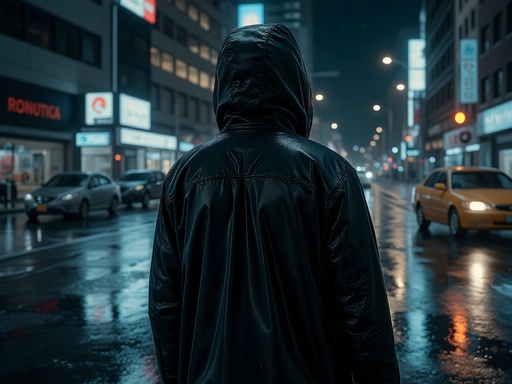 Urban Nightscape with Rain Reflections - 무료 다운로드 가능한 Urban Background