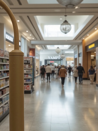 Crowded Shopping Mall Interior - 무료 다운로드 가능한 Indoor Commercial Space