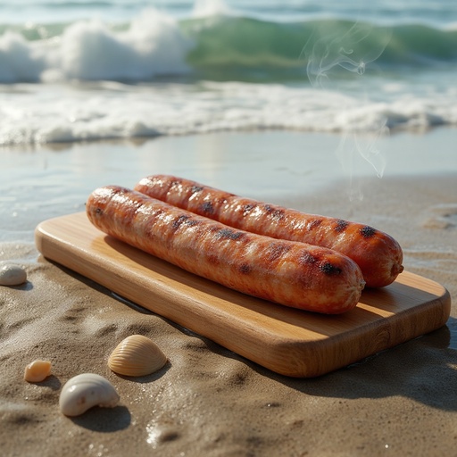 해변의 파도와 조개 - 무료 다운로드 가능한 해변