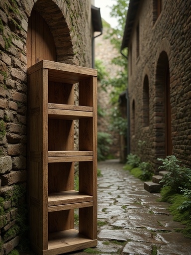 Rustic Old Town Alley - 무료 다운로드 가능한 Urban Scenery
