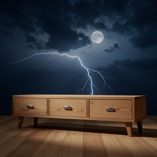 Dramatic Night Storm Sky - 무료 다운로드 가능한 Nature