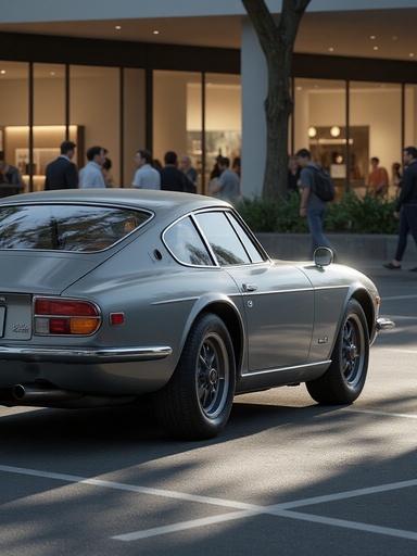 賑やかなショッピングモール駐車場 - 무료 다운로드 가능한 都市環境