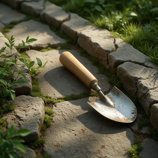 석조 산책로의 아침 햇살 - 무료 다운로드 가능한 정원 경로