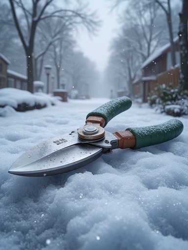 Snow-covered Street and Overcast Sky - 무료 다운로드 가능한 Winter Scenery