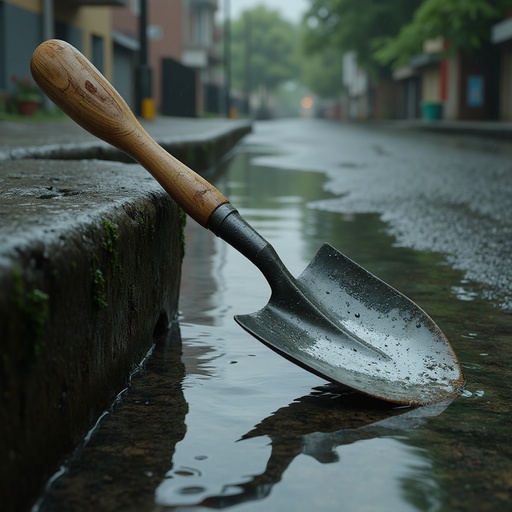 Rain-soaked Urban Street - 무료 다운로드 가능한 Urban Landscape