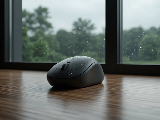 Rainy Window and Wooden Desk - 무료 다운로드 가능한 Indoor