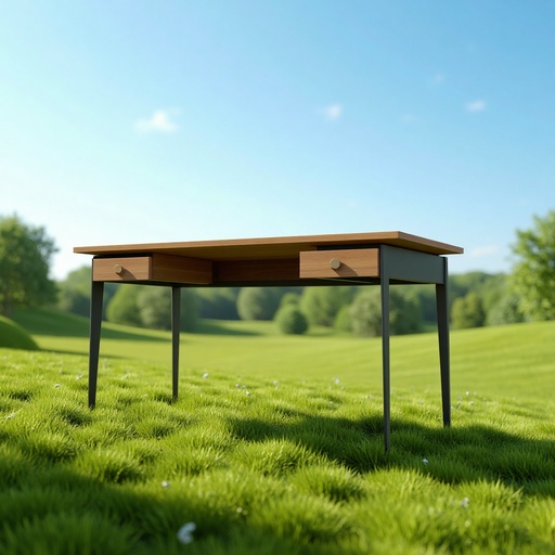 青々とした芝生と澄んだ青空 - 무료 다운로드 가능한 自然