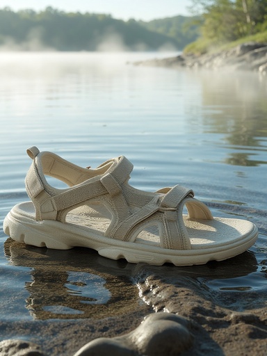 霧が立ち上る湖畔 - 무료 다운로드 가능한 自然