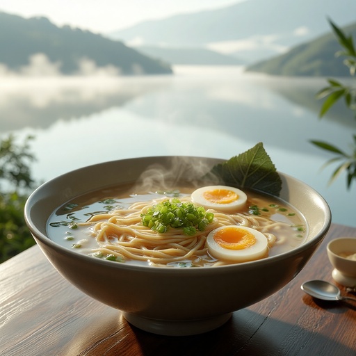 霧に覆われた湖 - 무료 다운로드 가능한 自然風景