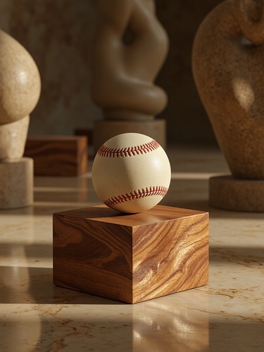 抽象彫刻と大理石の床 - 무료 다운로드 가능한 インテリアデコレーション