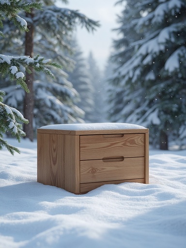 눈 덮인 숲 - 무료 다운로드 가능한 자연