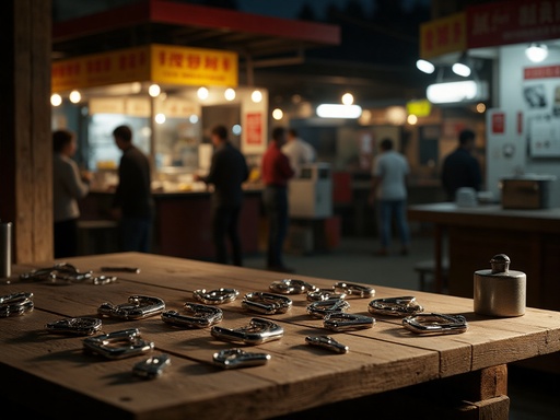 ナイトマーケットの背景 - 무료 다운로드 가능한 都市の夜景