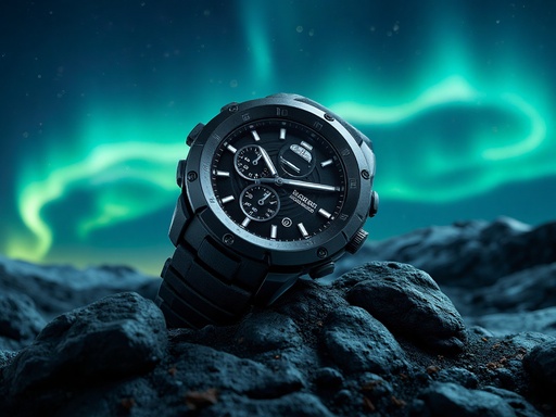 オーロラが照らす夜空 - 무료 다운로드 가능한 自然風景