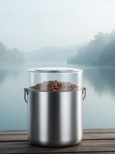 안개 낀 호숫가 - 무료 다운로드 가능한 자연 풍경