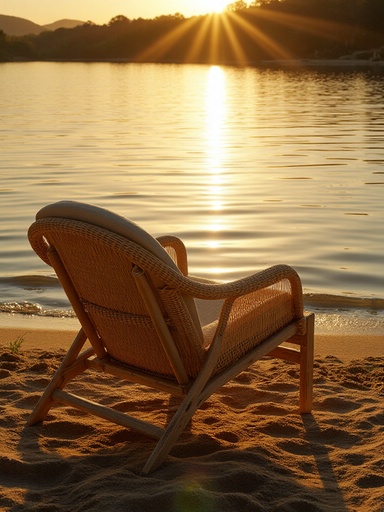 Golden Sunset Lake - 무료 다운로드 가능한 Natural Landscape